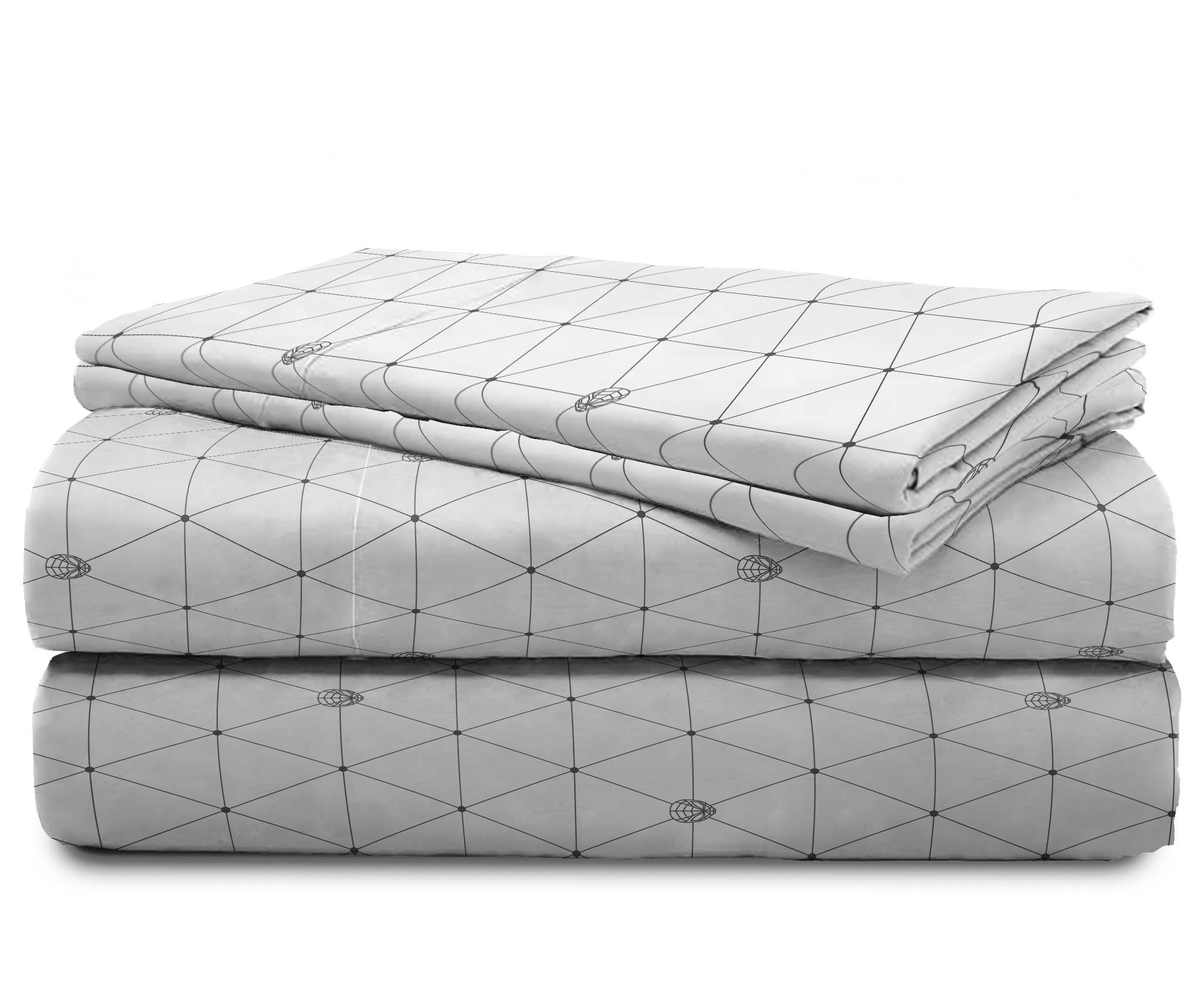 Spider-Man Adult 4-Piece Queen Sheet Set