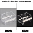 thumbnail image 3 of Washi Tape Dispenser Cutter Plastic Transparent Adhesive Tape Dispenser Office Desktop Washi Tape Holder with Cutter, 3 of 7