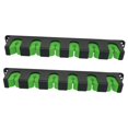 thumbnail image 3 of DYNWAVECA Fishing Rod Rack Wall Mount Display Stand Foam Grip Pads Easy to Install 6 Slots Organizer for Indoor Boat Basement Shop Home Horizontal Mount, 3 of 10