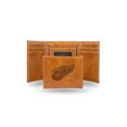 thumbnail image 1 of Portefeuille Trifold Marron Gravé au Laser Detroit Red Wings, 1 of 1