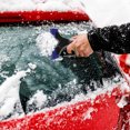 thumbnail image 2 of pstuiky Retractable Snow Brush for Car Windshield Extendable Ice Scraper & Snow Removal Tool with Soft Bristles Alloy Handle with Eva Grip, 2 of 4