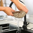 thumbnail image 3 of JilgTeok 1 Packs Reusable Cleaning Dishcloth Charcoal Dish Towel Kitchen Dish Cloth Non-Scratch Thickened Absorbent Cleaning and Hand Wiping Cloth for Wet and Dry, 3 of 5