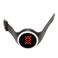 thumbnail image 2 of Sports Watch, Adjustable Red LED Birthday Gift Safe Portable Student Digital Watch Flexible  For Outdoor Camping For Children Silver, 2 of 8