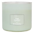 thumbnail image 2 of Mainstays 3-Wick Textured Wrapped Cozy Comfort Scented Candle, 14 oz, 2 of 6