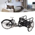 thumbnail image 4 of Miniature Tricycle Mini Bicycle Model Tricycle Ornament Alloy Tricycle Model Ornament For Bedside Table, 4 of 8