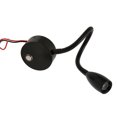 thumbnail image 1 of Lampe de Lit à Col de Cygne pour VR, Lampe de Chevet de Bateau à Commande Tactile DC12-24V pour Lecture, Veilleuse DEL Réglable à 3 Lumières pour VR, Fourgonnette, Bateau, Murale, 1 of 7