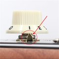 thumbnail image 2 of Luckyn 10 Pcs Guitar Knobs Pointer Plate Indicator Washers for Gibson LP Electric Guitar, Guitar Knobs Pointer Plates Gold, 2 of 6