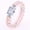 Pink-PK, variant on TIMIFIS Watches for Women Square Quartz Watch Imitation Pearl Bracelet Rectangular Ladies Casual Watch - Summer
