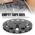 thumbnail image 3 of 1/4 7 Inch Empty Tape Reel, Universal Open Reel Sound Tape Empty Reel with 12 Holes NAB Hub Replacement Opening Machine Part for  Re  Studer, 3 of 7