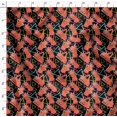 thumbnail image 4 of Soimoi Tissu en Crêpe de Polyester Triangle et Fruits de Pin Tissu Imprimé 1 Yard 52 Inch Wide, 4 of 5