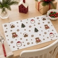 thumbnail image 4 of Holiday Time Cranberry Spice Kids Collection plastic placemat, 4 of 4