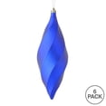 thumbnail image 2 of Vickerman M183122M 8 Po. Ornement Tourbillon Bleu Cobalt Mat 6 par Sac, 2 of 3