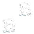 thumbnail image 3 of QualitChoice 2 Pairs Baseball Bat Wall Mounted Holder Softball Bats Display Organizer Rack Hanger Mall Collectible Accessories Clear 2Set, 3 of 6