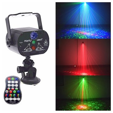 TopLLC Lumières de Rassemblement Lumières Disco, Mini Lumières de Scène LED avec Télécommande Adaptées pour Fêtes à la Maison, Scène, Divertissement en Plein Air et Autres Lumières Décoratives