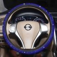 thumbnail image 2 of Car Bling Steering Wheel Cover for Women Girls, 15 Inch Universal Red Crystal Rhinestone Diamonds Bling Bling Accessories Anti-Slip Wheel Protector, 2 of 7