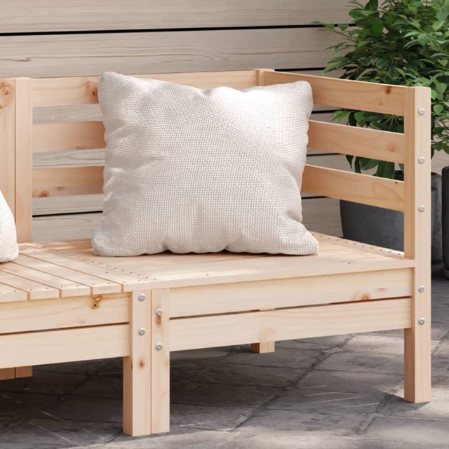 vidaXL Canapé de Jardin Coin en Bois Massif de Pin
