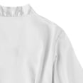 thumbnail image 5 of Penkiiy Peignoirs en Soie Simulée pour Femmes Ensembles de Pyjamas pour Femmes Pyjama Ensembles de Pyjamas de Mariage pour Femmes Printemps Été Robe de Chambre m Blanc, 5 of 5