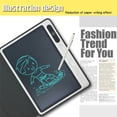 thumbnail image 2 of LCD Writing Tablet 10.1 Inch Doodle Drawing Pad Business Handwriting Board with PU Cover Magnetic, 2 of 8