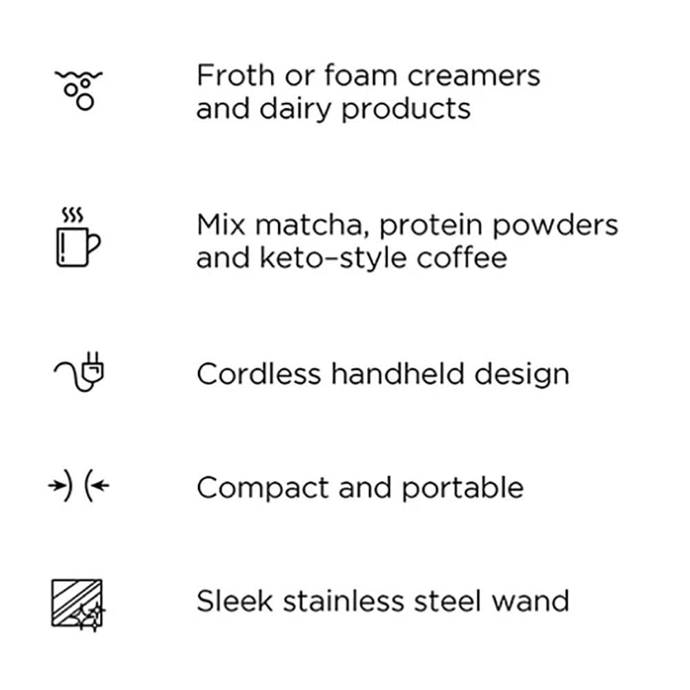 Mainstays Electric Handheld Milk Frother