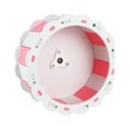 thumbnail image 1 of Shape Hamster Wheel Silent Sunflower Shape PVC Screw Assembly Pet Running Wheel for Pet Hamster Sports, 1 of 5