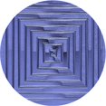 thumbnail image 1 of Ahgly Tapis Rond Lavable en Machine Intérieur Transitionnel Bleu Ciel, 5 Pieds Rond, 1 of 7