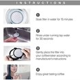 thumbnail image 5 of Jinsinto 24-Pack Replacement Charcoal Water Filter Discs for Mr. Coffee Brewers Coffee Machines, 5 of 5