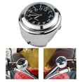 thumbnail image 3 of DYNWAVECA 22-25mm Motorcycle Handlebar Mount Clock Waterproof Handle Bar Modification Parts universal yacht Wear-Resistant , Black, 3 of 9