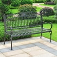 thumbnail image 2 of Pemberly Row Modern / Contemporary Segovia Iron 3-Seater GBench, 2 of 2