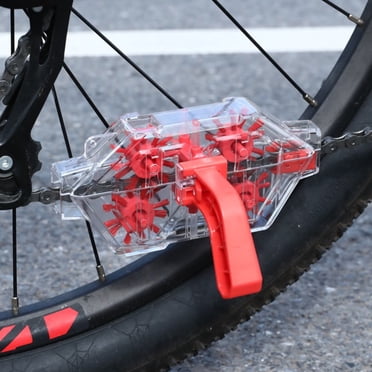 Bicycle Chain Cleaner Transparent Visualization Immersion Chain Cleaner Road Bike Mountain Bike Cleaning Tool Riding Equipment