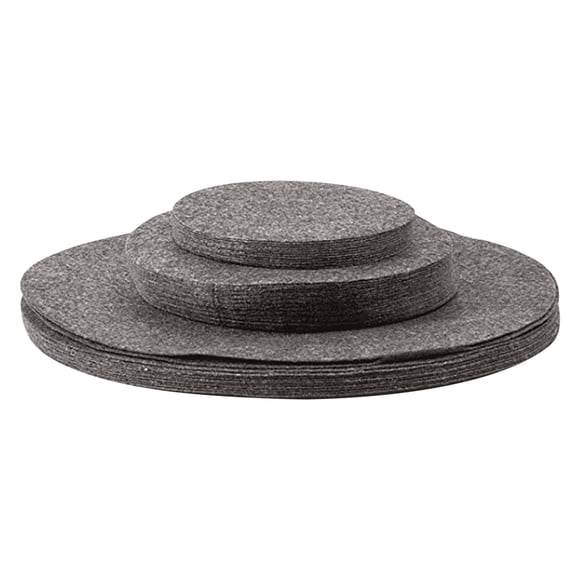 Vacemry Dish Protection Mats, Pot And Bowl -Friction Pads, 24-Piece Felt Pan Protector Set For Kitchen Cabinet Drawer Storage, Scratch-Resistant Tableware Separators For Plates Glassware Ceramics,