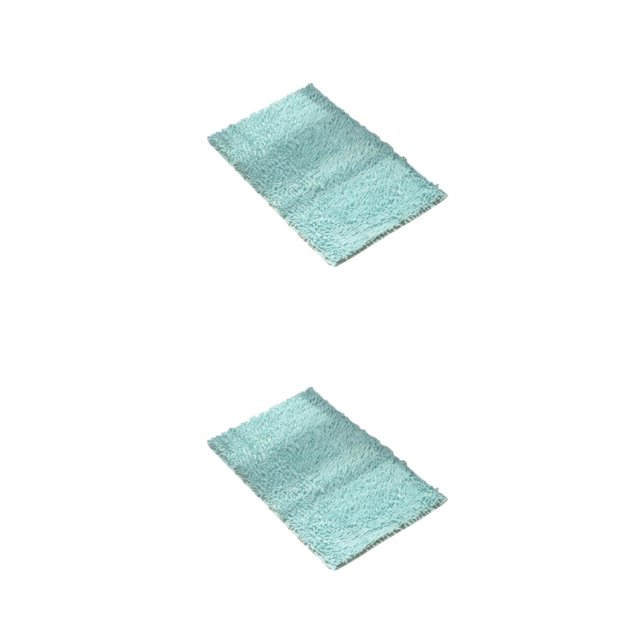 Youkk Polyester Chenille Bath Mat - Strong Water Absorption Exquisite Crafted Soft Texture No Shedding Sky Blue 40cm*60cm 2Set