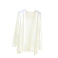 thumbnail image 2 of TopLLC Ensembles de Pyjama Ensembles de Détente pour Femmes, Vêtements de Nuit pour Femmes Blouse pour Femmes Uni Décontracté Mode Col Rond Manches Longues Régulières Hauts de Vêtements de Nuit Manches Longues Hauts de Pyjama, 2 of 3