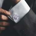 thumbnail image 1 of Boovnll Room Decor, Floral Rhinestone Glass Button DIY Hand Decorated Button Shirt with Diamond, Home Decor, Bedroom Decor, Living Room Decor, 1 of 5