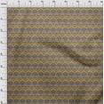 thumbnail image 3 of oneOone Cotton Poplin Fabric Swirl & Paisley Ikat Printed Craft Fabric BTY 42 Inch Wide, 3 of 4