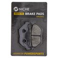 thumbnail image 3 of Niche Complete Organic Brake Pad Set for Yamaha Bolt Stryker Motorcycle MK1002693, 3 of 8