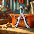 thumbnail image 2 of Fire with Fire Multifunctional Foldable Mini Pliers Tool for Outdoor Climbing,Includes Knife Screwdriver Opener Aluminum Compact Portable for Survival Camping, 2 of 4