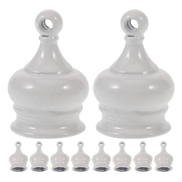 Shisuyan Lamp Finials Zinc Alloy 10Pcs For Homeowners Interior Design