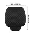 thumbnail image 3 of 1pc Car Seat Cushion Premium Silk Wadding Non-Slip Rubber Bottom With Storage Pouch Car Seat Pad Universal, 3 of 5