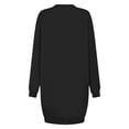 thumbnail image 3 of Gspmoly Robes d'Été, Mode pour Femmes Robe à Col Rond à Manches Courtes Imprimée Robe Chandail Robe de Cocktail Liquidation, 3 of 4