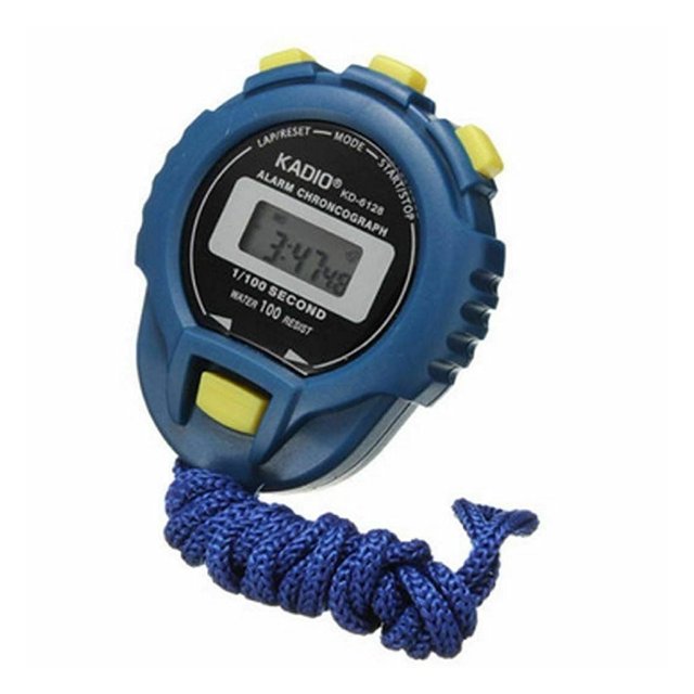 Chronomètre de Sport Portatif Chronomètre Numérique Portable Minuterie Multifonction