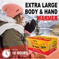 thumbnail image 2 of 10Pcs Long-Lasting Safe Natural Odorless Active Heater for Up to 10 Hours Heating, 2 of 9