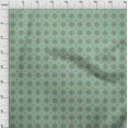 thumbnail image 4 of oneOone Rayon Green Fabric Asian Suzani Craft Projects Decor Fabric Printed By The Yard 56 Inch Wide, 4 of 5
