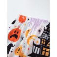thumbnail image 4 of SUNSIOM Family Matching Halloween Pajamas, Baby Rompers/Bat Pumpkin Letter Print Sleepwear Set, 4 of 6