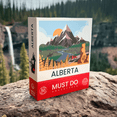 thumbnail image 1 of Alberta Adventure Bucket List: 50 Scratch-Off Cards for Outdoor Activities, Tourist Attractions, and Road Trips - Perfect Travel Gift and Guide for Exploring, 1 of 4