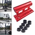 thumbnail image 3 of Bike Fork Mount Car Rack Holder Quick Release Thru Axle Bikes Carrier Red, 3 of 8