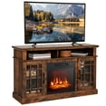thumbnail image 2 of Gymax 48'' TV Stand Console Cabinet w/ Fireplace Entertainment Center For Living Room, 2 of 10