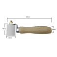 thumbnail image 4 of koolsoo 40mm Silicone Pressure Roller Two Way Bearing Design for Car Film Pressing White, 4 of 7