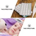 thumbnail image 3 of CIMAXIC 2pcs Thermometer Box Small Plastic Temperature Measurement Tool Box Digital Thermometer Storage Box (14.5x3x1.5cm),5.71"X1.18"X0.59", 3 of 5