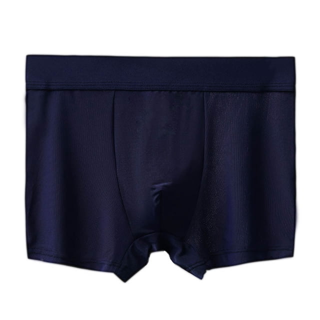 Ice Silk Thin Style Traceless Boxers Business Breathable Mens Summer Comfortable Boxers