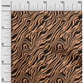 thumbnail image 2 of oneOone Polyester Spandex Rust Brown Fabric Animal Skin Sewing Craft Projects Fabric Prints By Yard 56 Inch Wide, 2 of 4